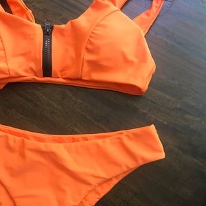 NWT ORANGE BIKINI